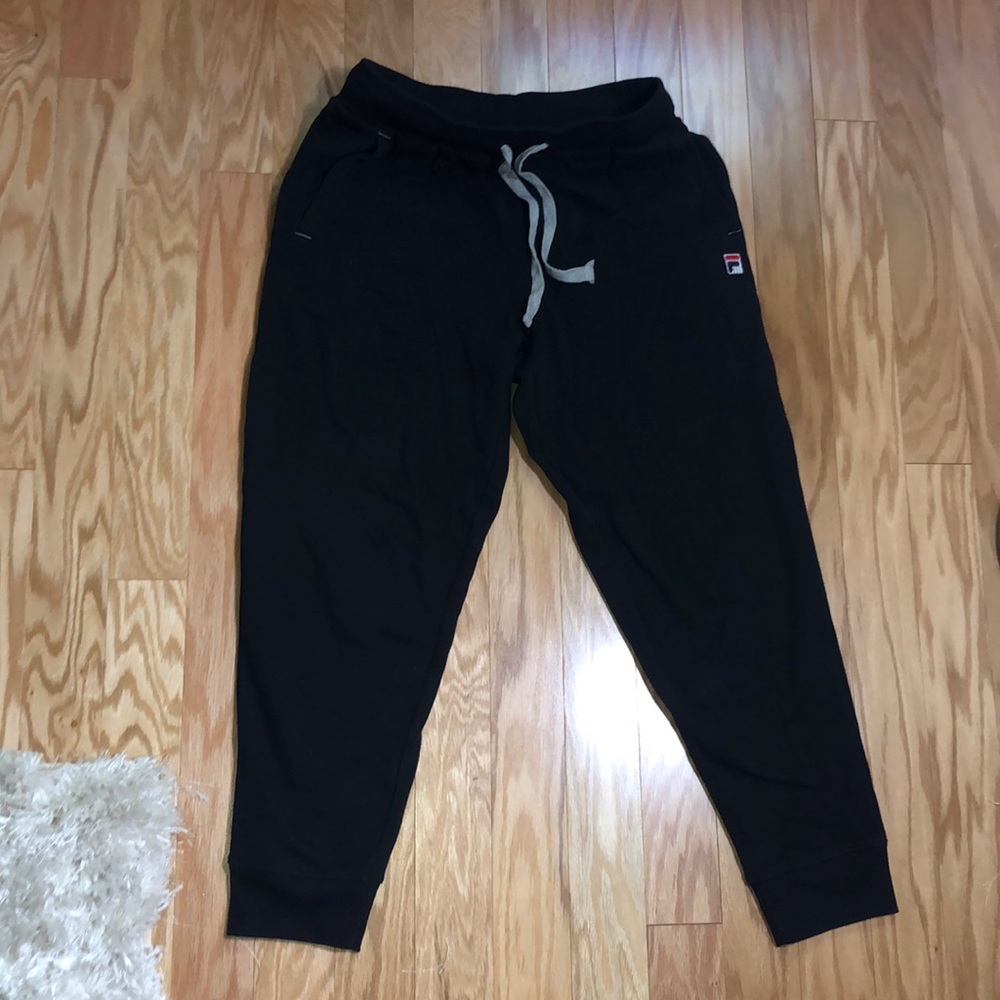 Men’s Black Fila Joggers